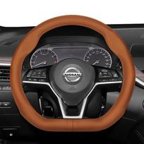 yxkpz10 For Nissan D-Shaped Steering Wheel Cover Ultra-Thin Micro Fiber Leather Sylphy Sentra Altima Teana Qashqai Xtrail Kicks Rogue