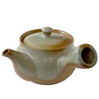 Tokoname Ash Glaze Teapot 400ml with Ceramic CeraMesh Strainer - Made in Japan