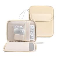 Elegant Laptop Sleeve Bag Shockproof Tablet Carring Case Computer Storage Bag  Daily Use S smėlis
