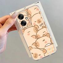 Cute Cartoon Capybara Case for Xiaomi Poco X3 Pro X3 NFC Soft Phone Cover Poco X3 Pro