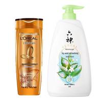 L'Oréal Essential Oil Anti-Dandruff Shampoo & Cooling Shower Gel Set