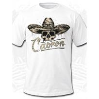 Men's Short Sleeve T-Shirt with Skull in Sombrero Graphic, Crew Neck, Soft Cotton Feel, Edgy Mexican Style Design for Casual Wear S juoda