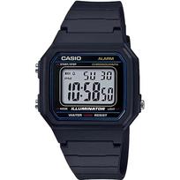CASIO Standard Digital Mens Watch W-217H-1AV Black Overseas Model