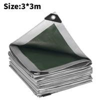 Pe Waterproof Tarp With Sun Protection For Outdoor Camping And Gardening Use