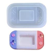 DIY Epoxy Resin Mold Shaker Molds Games Console Pendant Silicone Resin Moulds