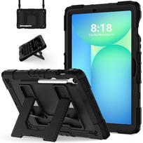 Tablet Case For Samsung Galaxy Tab S10 Lite S10 FE S9 FE Anti Drop PC+Silicone Cover with Kickstand