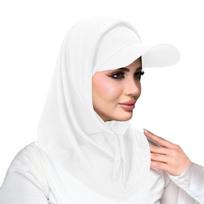Full Face Sun Protective And Cap Set Lightweight Polyester For Cycling Running balta