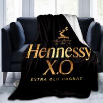 Hennessy Xo Blanket Suitable for Sofas, Beds, Offices, And Camping - Perfect Gift for Halloween Christmas 75x90cm