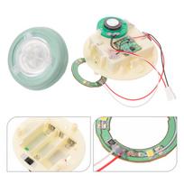 Snow Globe Movement with Music Light DIY Battery Box Stopper Materials for Creative Crafts Holiday Decoration Fits 100Mm Clear 6.3X6.3X4CM