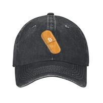 Bitcoin the Orange Pill Sun Baseball Cap  Unisex-Teens Design Trucker Hat Summer Classic Outdoor Sports Sunscreen Baseball Caps One Size
