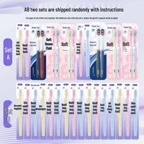 Shuke Ultra-Soft Wide-Head Family Toothbrushes