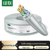 UGREEN Cat5e Double Shielded Ethernet Cable pilka spalva