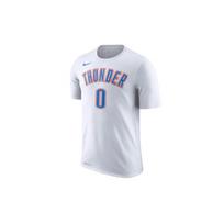 Nike X NBA T Shirts Men's Crew Neck Moderate Straight Fit 870797-100 S