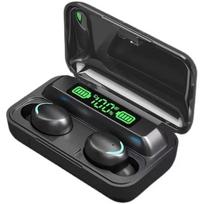 QUEED 9D HIFI Bluetooth 5.0 CVC8.0 belaidės ausinės su įkrovimu ir triukšmo mažinimu