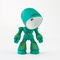Kūrybingas animacinis „pasidaryk pats“ maža naktinė lemputė, mini stalo dekoracija, magnetinė stalinė lempa, roboto herojus karas, policija, dovana vaikinui
