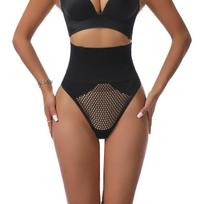 Postpartum Mid-Waist Tummy Control Seamless Shaping Thong - Women's Slimming, Breathable Underwear S juoda