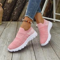Mada Retro Lengvi Retro Moteriški Batai Patogūs Kvėpuojantys Tinklelio Sportbačiai Moterims Mada Lengvi Kasdieniai Batai Užsegami Poriniai Batai 36 rožinė