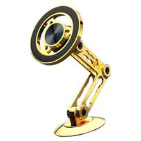 Car Magnet Phone Mount Ultra Magnetic Alloy Car Phone Mount Aluminum Alloy Long Arm Holder 360 Rotation Folding Magnetic Cell pilka spalva