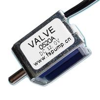 Mini elektromagnetinis solenoidas vožtuvui DC6V/12V Elektroninis valdymo solenoidas Išmetimo oras vožtuvui Įprastai atidarytas solenoidas