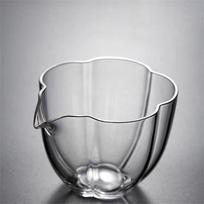 200ml Haitang High Borosilicate Glass Tea Pitcher Fair Mug Heat resistant Chahai Tea Cup Tea Dispenser Kungfu Tea Set Teaware 200ML gryna