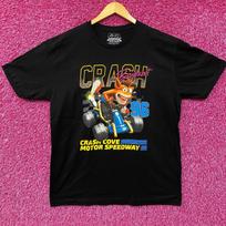 Crash Bandicoot Motor Speedway Retro Video Game T-Shirt XL XXXL