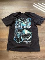 Deep Blue Sea - Shark Movie Rare PROMO  Graphic Tee T-Shirt  Top Mens T-Shirt Tee Top Unisex L