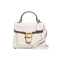 Coach Tabby 20 Klasikinis C logotipas Rankinė su viršutine rankena Moteriška rankinė Rožinė Balta 636-B4HA Basic Set (Bag+Dust Bag)