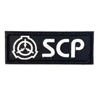 SCP Foundation Logo Embroidered Morale Patch Sticker Velcro Badge
