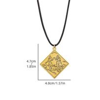 Elden Ring Stargazer Maiden Talisman Necklace & Two Fingers Shattered Star Keychain Pendant Sealed Bag Packaging