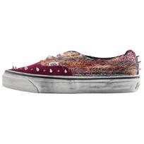 Vans Premium LX Authentic 44 Ibiza Pack - Red Unisex Sneakers Studded Fringed VN000DB8BJ2 38.5