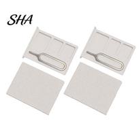 Card Pin Storage Box 2Pcs 3D Printed One-Piece SIM Box, Multi-slot Case, Dustproof Holder Portable Compact Memory with Pin, Small Accessory Organizer balta