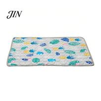 Portable Pet Cooling Pad Dog Mat, Washable Summer Breathable Mat Bed, for Dogs And Cats Indoor Outdoor Use Multi-functional XS pilka