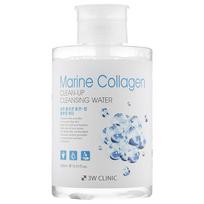 Marine Collagen Clean-Up Cleansing Water 3w-Clinic  Micellar Water with Marine Collagen 500 ml