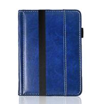 PU Leather e-Reader Cover 6 inch Flip Funda Professional Full Protective Shell for Sony PRS-650 raudona