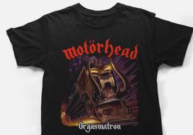 Motorhead ORGASMATRON Rock Band Unisex T-Shirt L