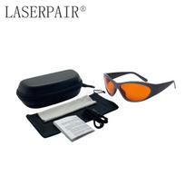 Green Laser Protector According CE EN207 Wavelength 355nm, 450, 532nm Laser Safety Goggles (Orange,safety glasses) oranžinė