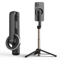 Wireless Magnetic Phone Selfie Stick Tripod Handheld Stabilizer Rod with Remote Controller juoda