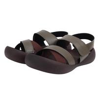 Elastic Back Strap Velcro Adjustable Flat Comfort Shoes Easy to Walk Made in Japan CJFMB-2502a Men's Cross-Strap Two-Tone - In, Comfortable,