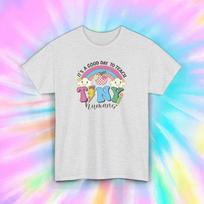It’s A Good Day To Teach Tiny Humans Teacher Rainbow Graphic T-Shirt Gift S-5XL XXXXL