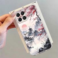 Wash Painting Landscape Case for Honor X8 X8a X9a X7b X9b 90 Lite X8b Soft Phone Cover Honor 90