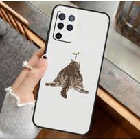 Minimalist Cats For OPPO A96 A76 A16 A5 A6 Pro A15 A17 A57 A18 A38 A58 A78 A98 A54 A74 A94 A40 A60 A80 Case For OPPO A15
