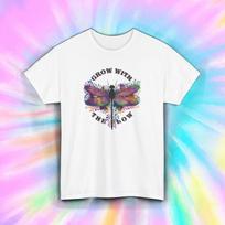 Happy Soul Dragonfly Shirt Boho Nature Insect Lover Graphic Tee Gift S-5XL M