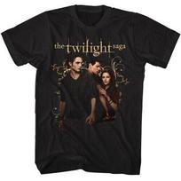 Twilight Edward Jacob Bella Gift For Fans Unisex Black T-Shirt S