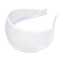 Fashionable 6.5Cm Wide Headband Delicate Mesh Fabric Hairpiece Breathable Hairband For Women Girls And Teens balta