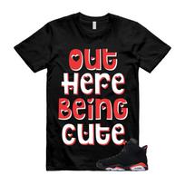 6 Infrared Salesman Black Red T Shirt Match OHBC 2XL