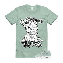 4 Seafoam Green White Sail T Shirt Match SMILE2 4XL