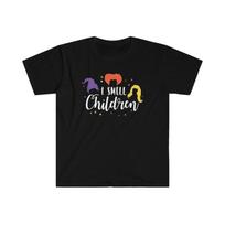 I Smell Children Shirt | Hocus Pocus Shirt | Halloween Shirts | Hocus Pocus T-shirts | Sanderson Sister Shirt S