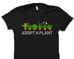 Adopt A Plant Shirt. Botanist Shirt. Botanist Gift. Botany Shirt. Garden Shirt. Gardener Shirt. Gardener Gift. Gardening Shirt #OS1663 M