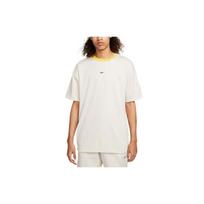 Nike T Shirts Men's Bright Sulfur Yellow Crew Neck Moderate Straight Fit DM6709-104 L