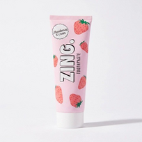 ZING Hap+ balinanti dantų pasta braškių ir plaktos grietinėlės skonio, 75 ml.